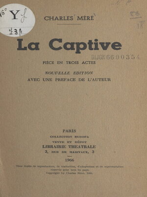cover image of La captive